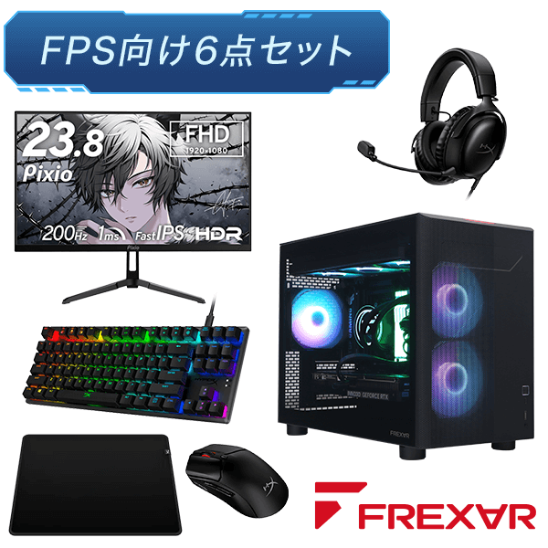 FRONTIER ゲーミングPC デスクトップFPS向けセット